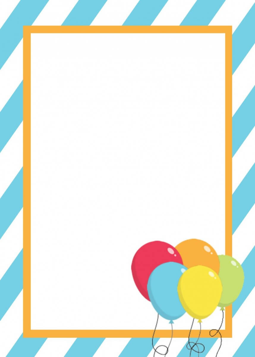 Best Microsoft Word Birthday Card Invitation Template Ideas For Microsoft Word Birthday Card Template
