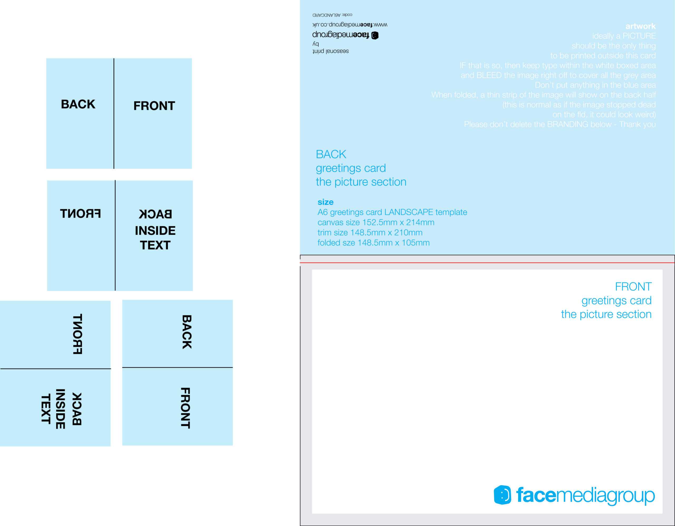 Bi Fold Card Template - Zohre.horizonconsulting.co Intended For Foldable Card Template Word