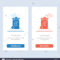 Bin, Recycling, Energy, Recycil Bin Blue And Red Download With Regard To Bin Card Template