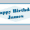 Birthday Banner Template | Happy Birthday Banner Template Pertaining To Microsoft Word Banner Template