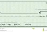 Blank Check Clipart with regard to Fun Blank Cheque Template