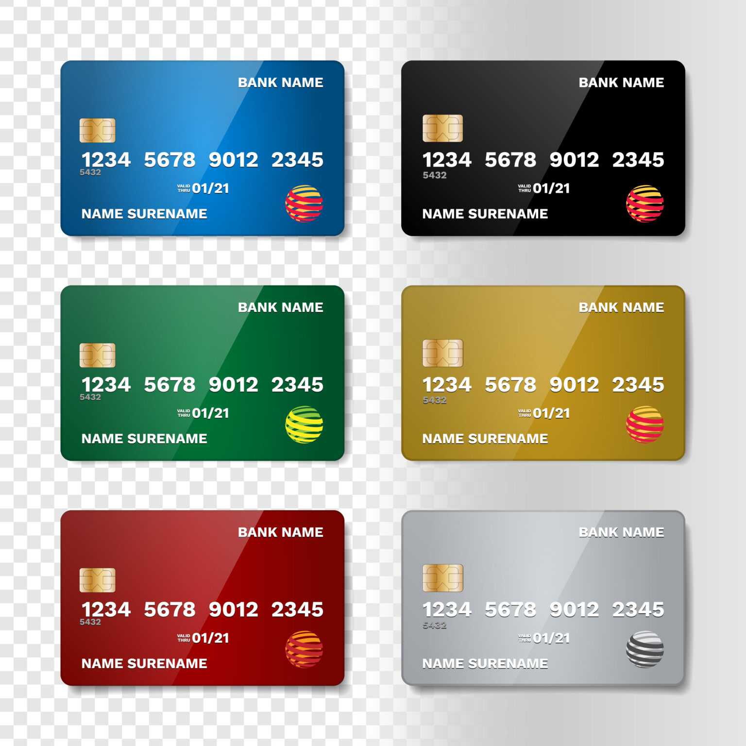 Credit Card Template For Kids