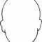Blank Face Coloring Page Lovely Image Result For Blank Faces Intended For Blank Face Template Preschool