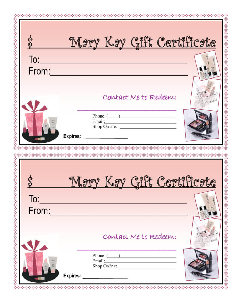 Blank Giftcertificates - Edit, Fill, Sign Online | Handypdf Pertaining To Mary Kay Gift Certificate Template