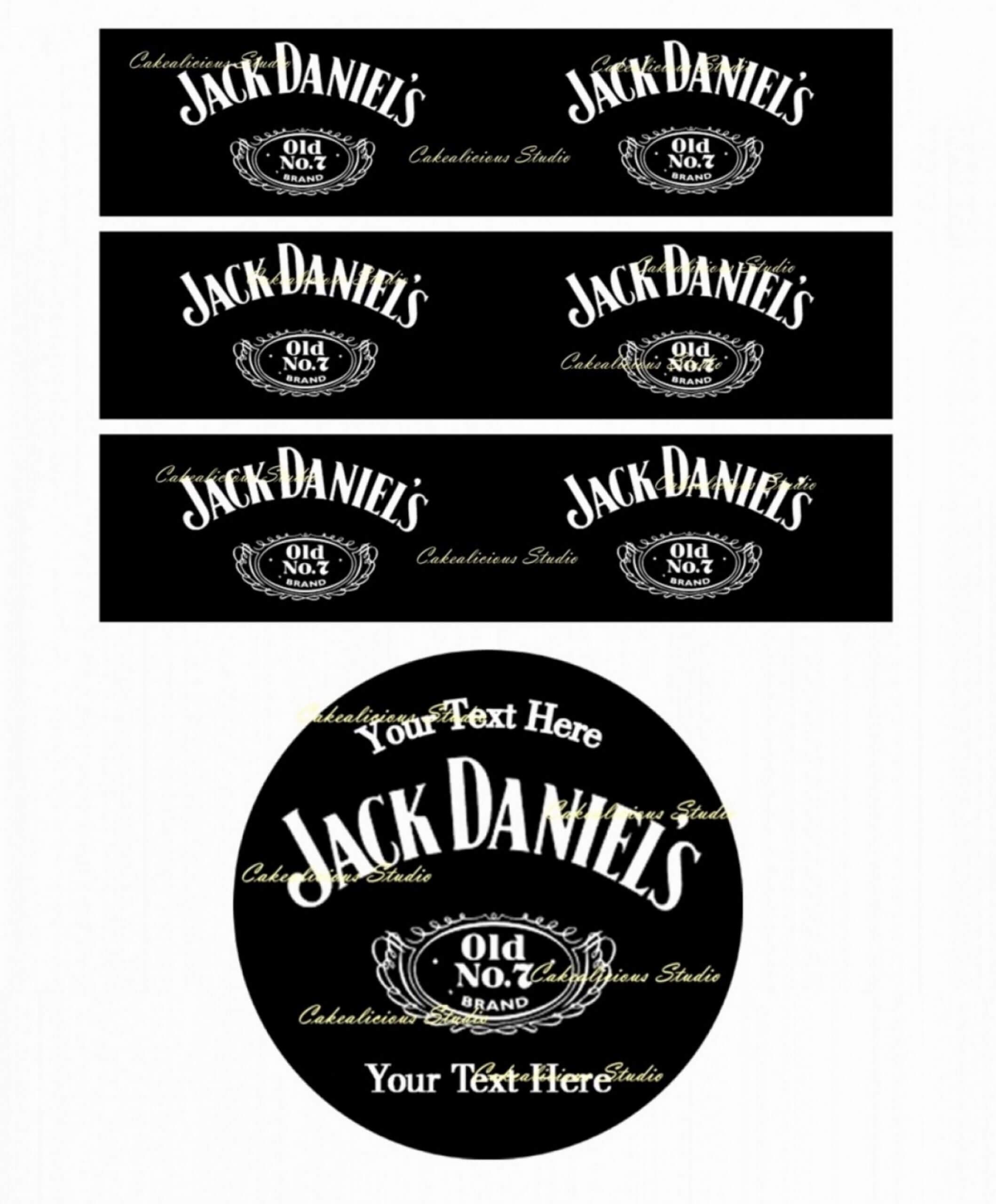 Blank Jack Daniels Label Template Best Of Download Vector Intended For Blank Jack Daniels Label Template
