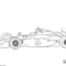 Blank Race Car Coloring Pages Regarding Blank Race Car Templates