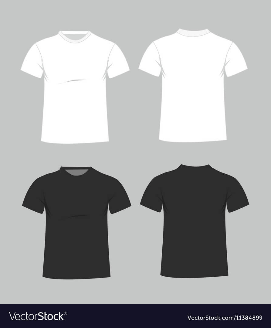 Blank T Shirt Template Front And Back For Blank Tee Shirt Template