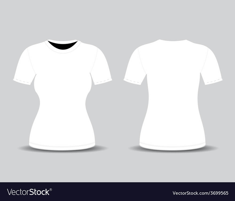 Blank T Shirt Template Pertaining To Blank Tshirt Template Pdf