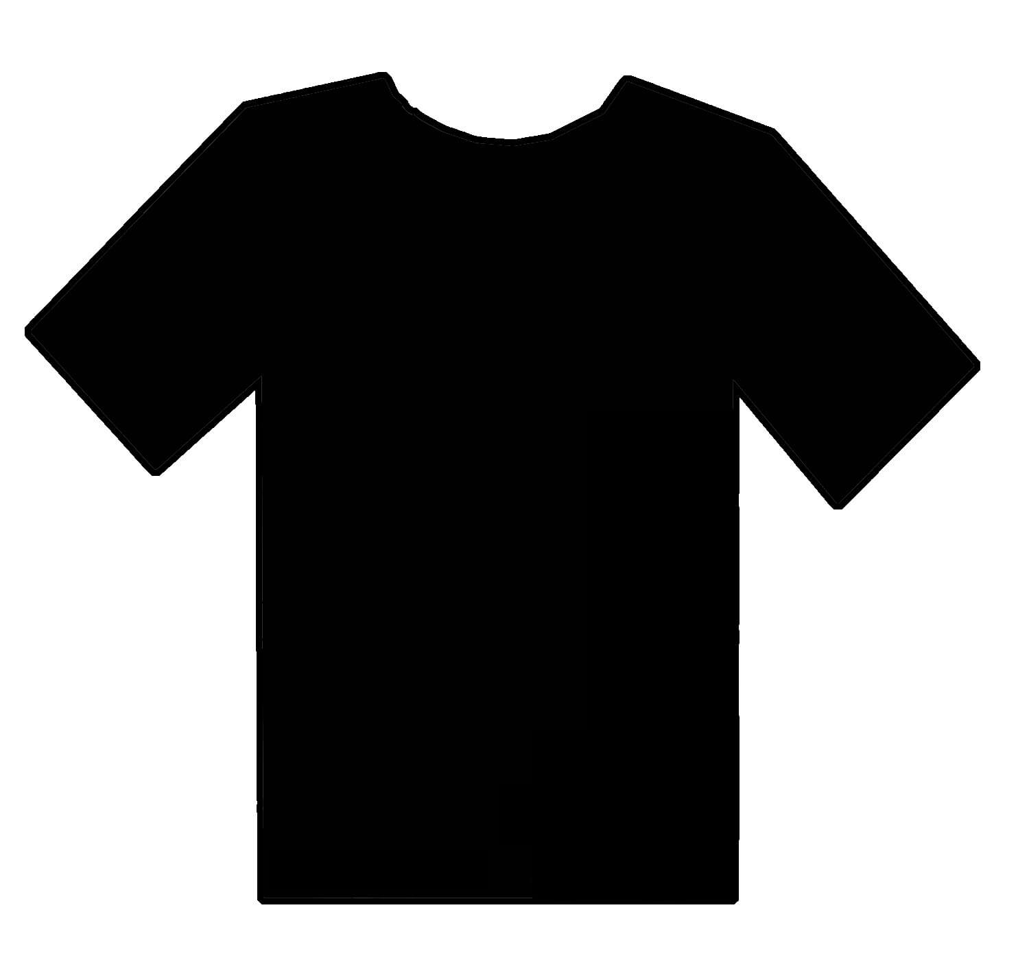 Blank T Shirts Template. Bessed Comprintable Tee Template At With Blank ...