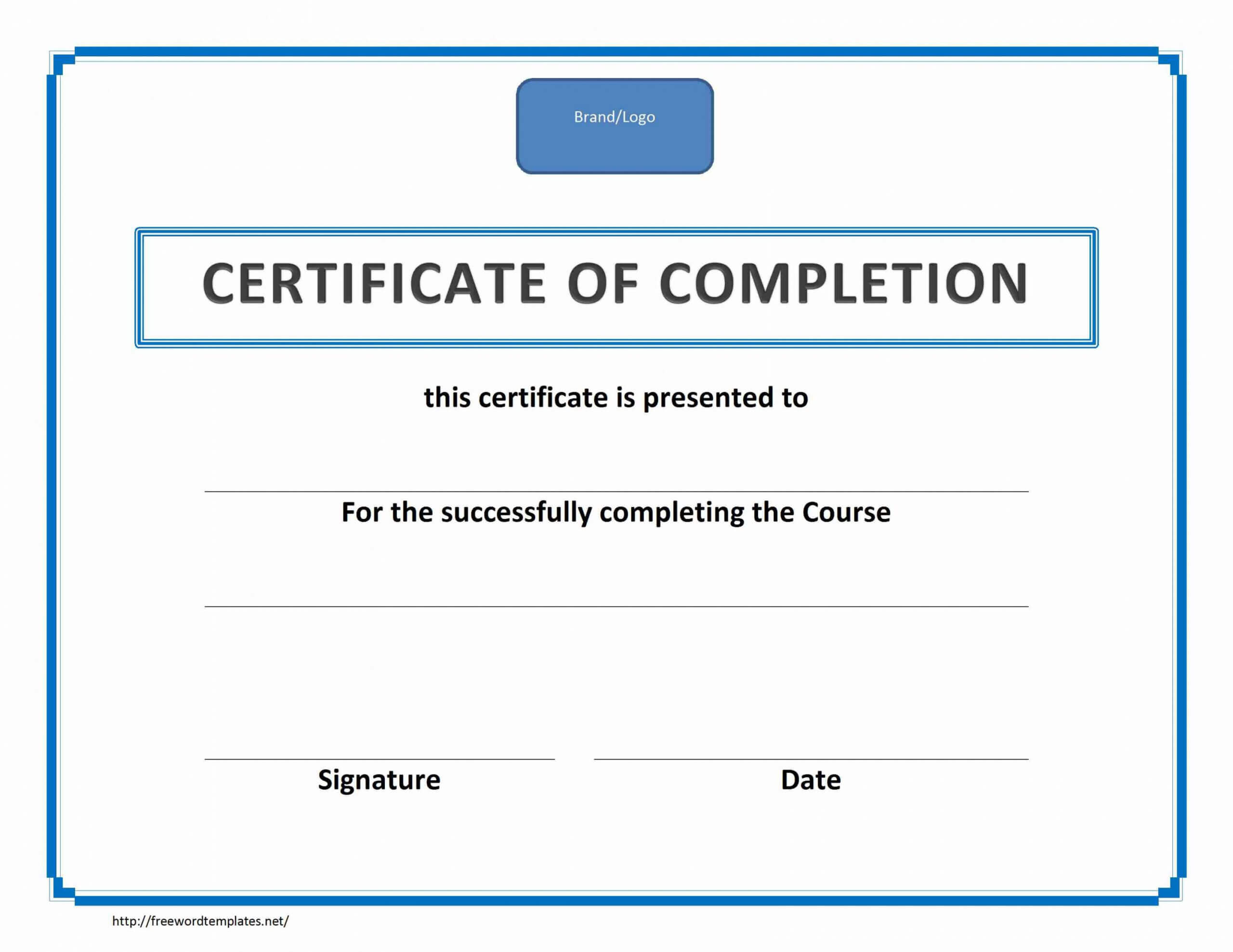 Blank Training Certificates Koranstickenco Fall Protection With Fall Protection Certification Template