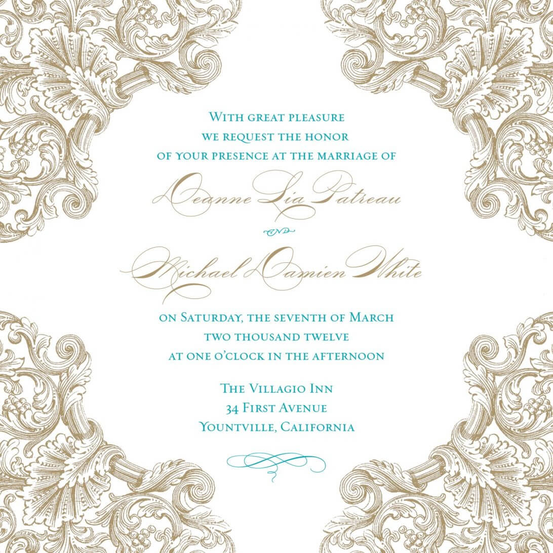 Blank Wedding Invitation Templates For Microsoft Word Free With Blank Bridal Shower Invitations Templates