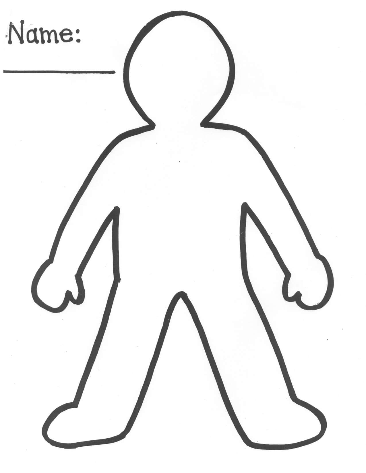 Body Drawing Template | Free Download Best Body Drawing Throughout Blank Body Map Template