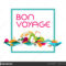 Bon Voyage Banner | Bon Voyage – Banner, Vector Template Throughout Bon Voyage Card Template