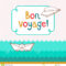 Bon Voyage Card Illustration 58702570 – Megapixl Regarding Bon Voyage Card Template