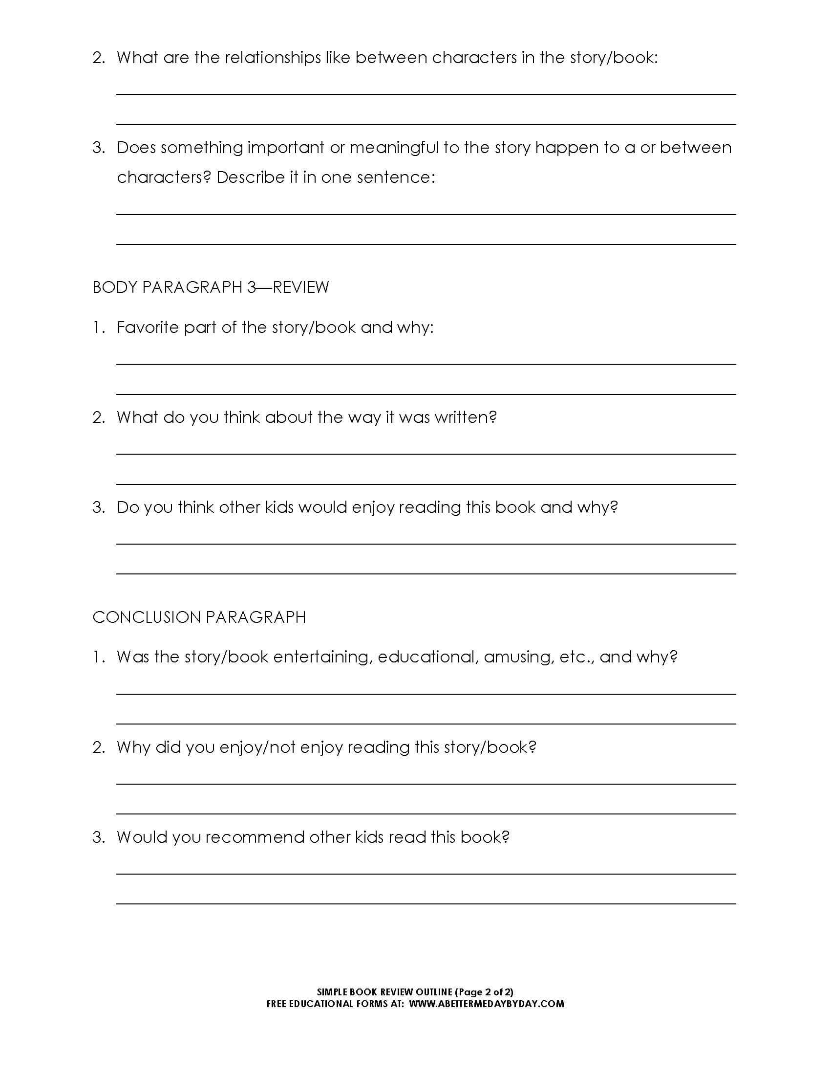 Book Report Template Review Sample Paper Apa Press 5Th Grade Throughout College Book Report Template