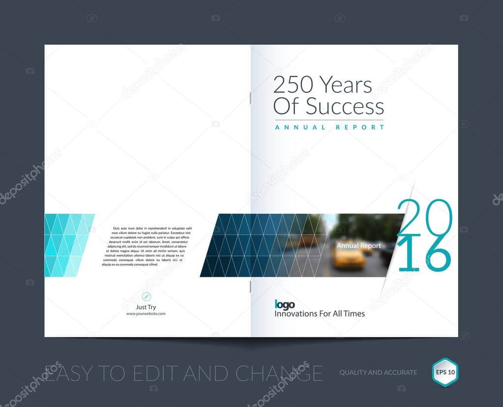 Brochure Template Layout, Cover Design Annual Report Intended For Technical Brochure Template