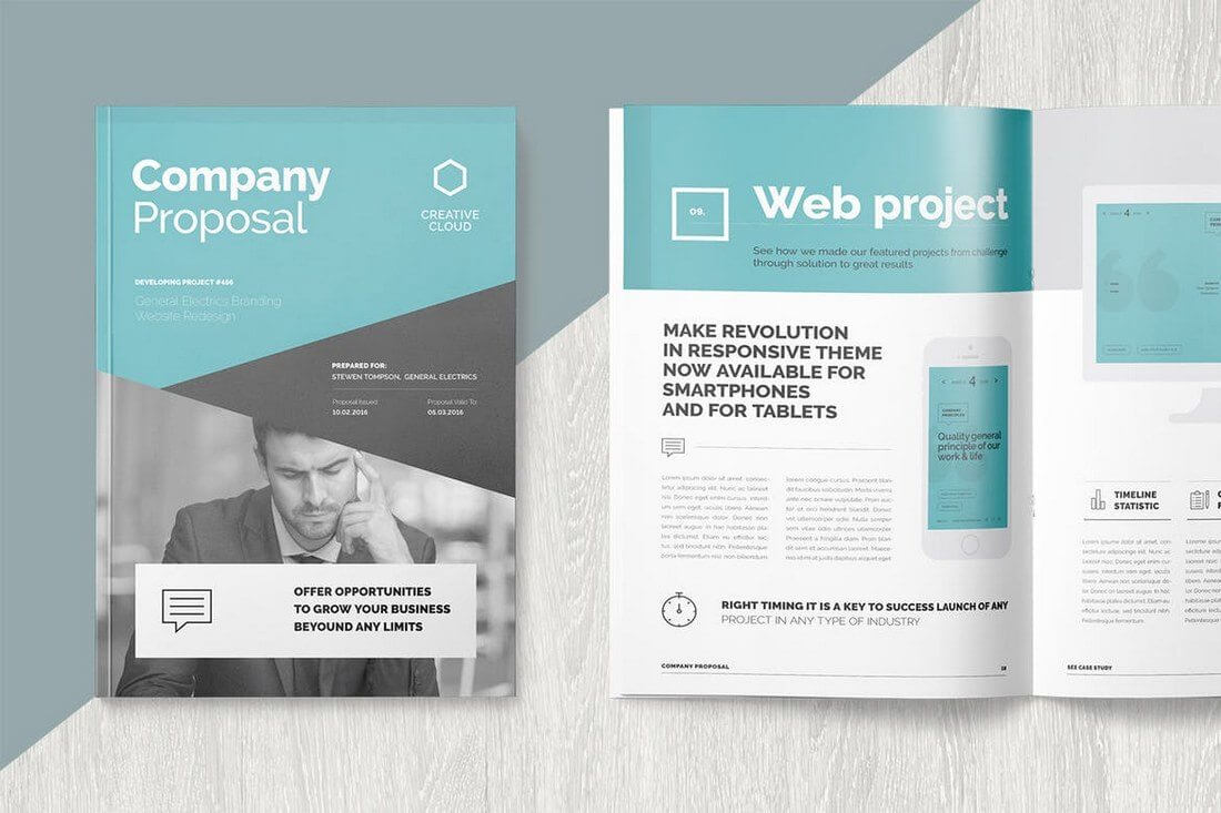 Brochure Templates | Design Shack Inside Fancy Brochure Templates