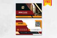 Building Business Card Design Psd - Free Download | Arenareviews with regard to Download Visiting Card Templates