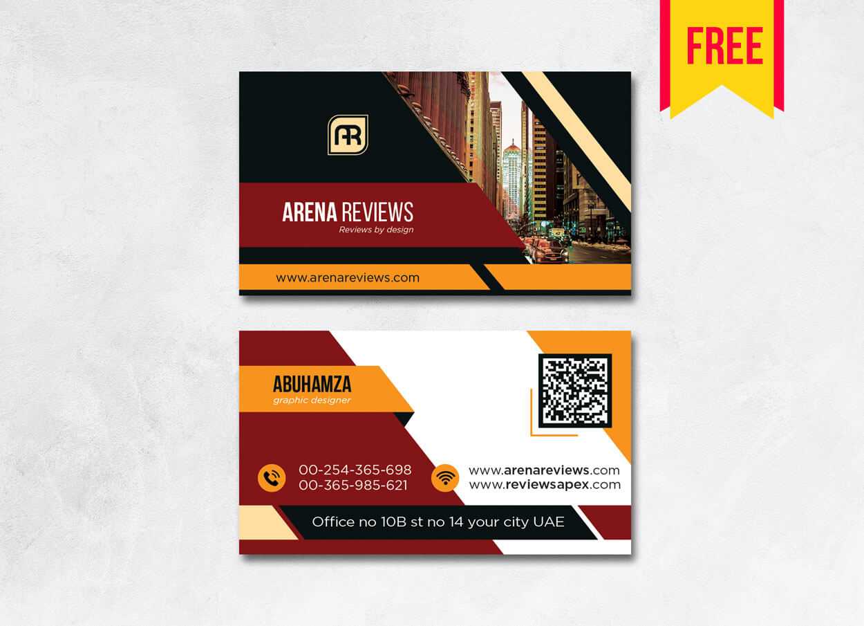 Building Business Card Design Psd - Free Download | Arenareviews With Regard To Download Visiting Card Templates