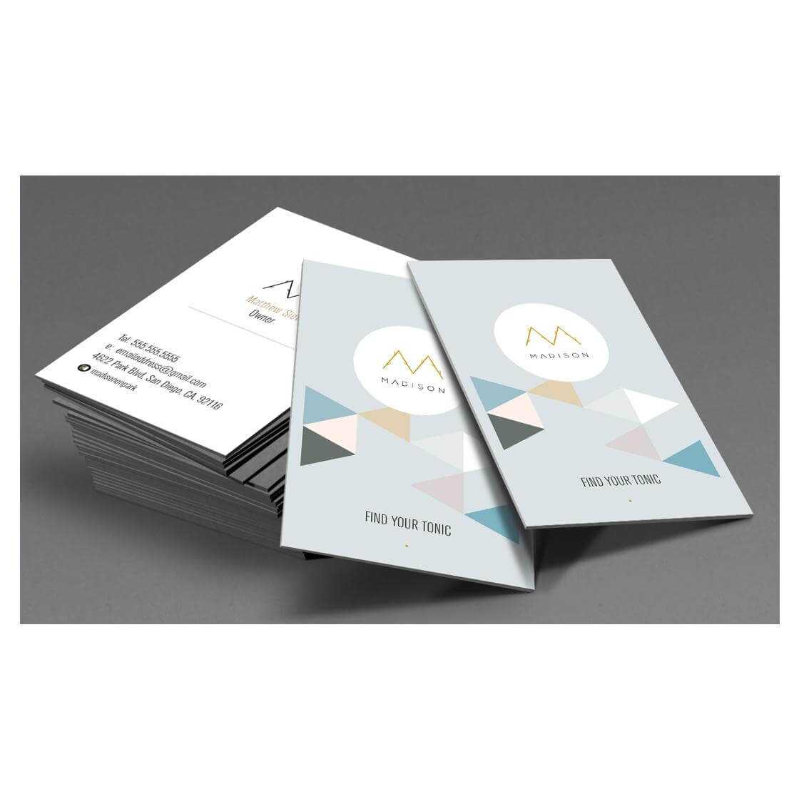 Business Card Design | Custom Online Business Cards With Regard To Generic Business Card Template