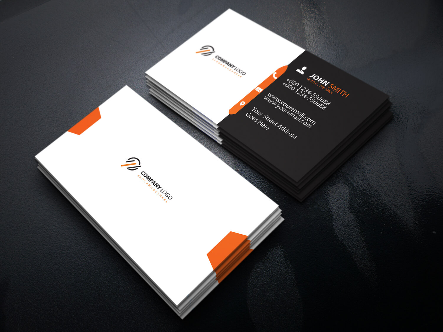 Business Card Template Free Download | Download Business With Visiting Card Templates Psd Free Download