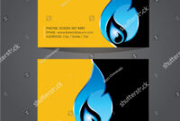 Business Card Template Plumbing Heating Air | Royalty-Free in Hvac Business Card Template