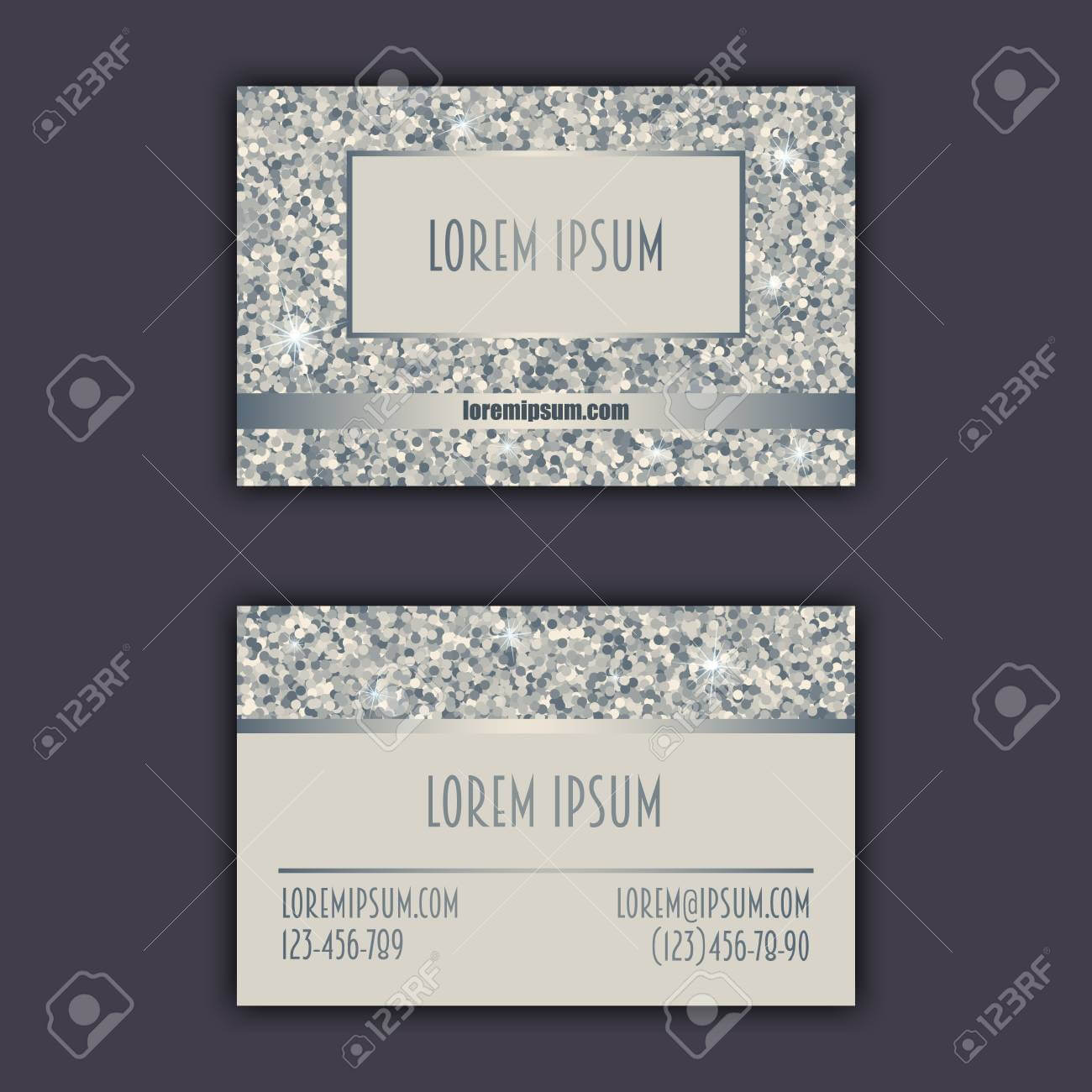 Business Card Templates With Glitter Shining Background. Throughout Christian Business Cards Templates Free