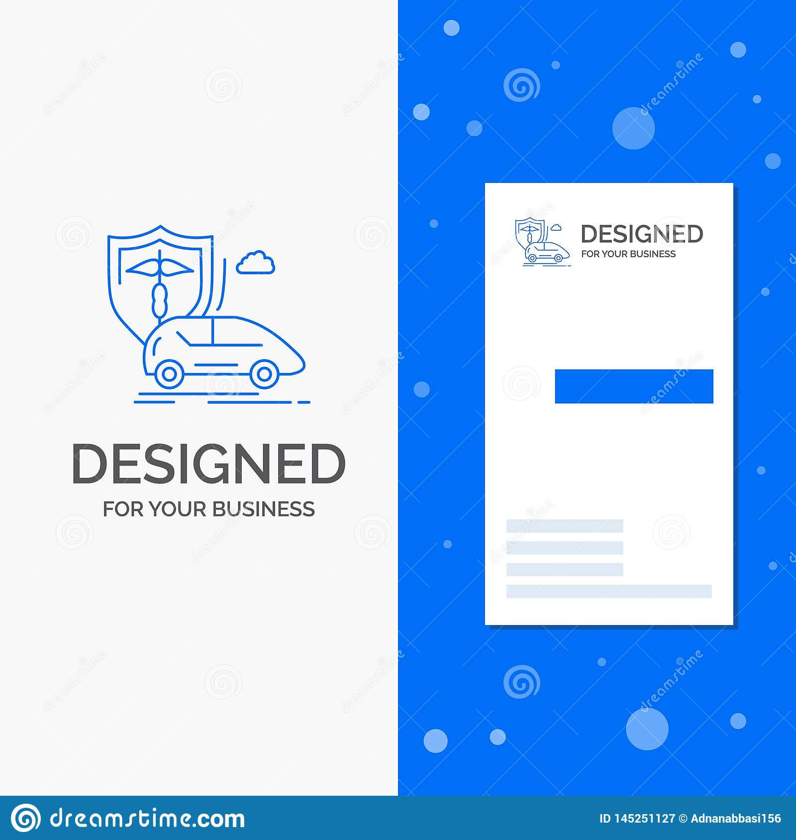Business Logo For Car, Hand, Insurance, Transport, Safety Throughout Auto Insurance Card Template Free Download