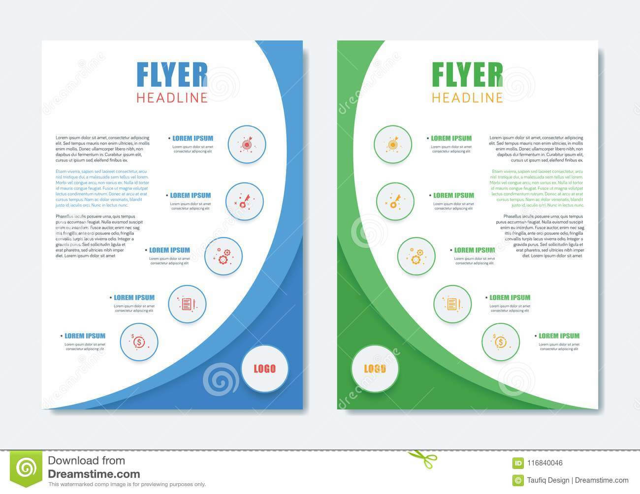 Business Modern Brochure Template. Minimalist Clean Flyer Pertaining To Cleaning Brochure Templates Free