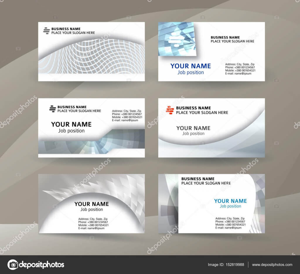 Businness Card Template Horizontal Banner Background Metal Within One Sided Brochure Template