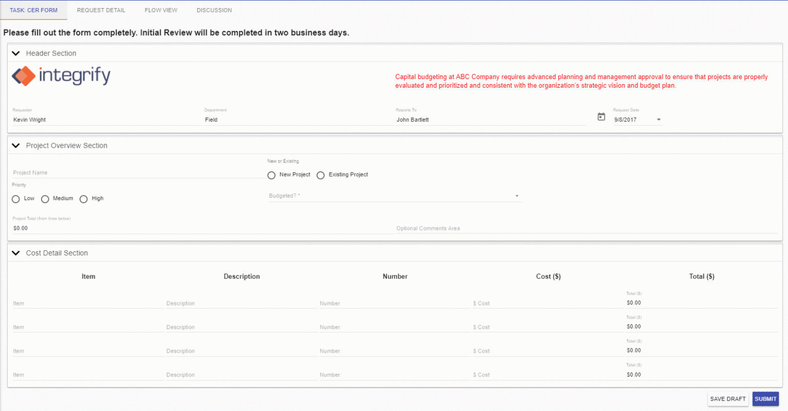 Capex Examples For Capital Expenditure Report Template - Professional ...