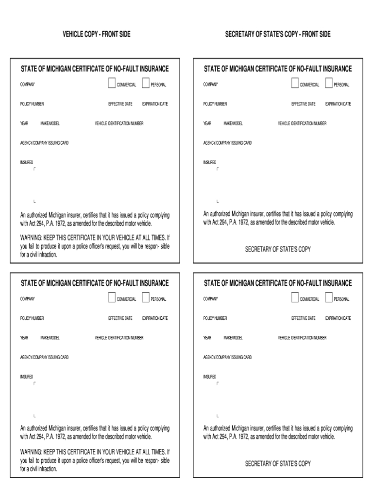 Car Insurance Template Pdf Fill Online, Printable pertaining to Proof