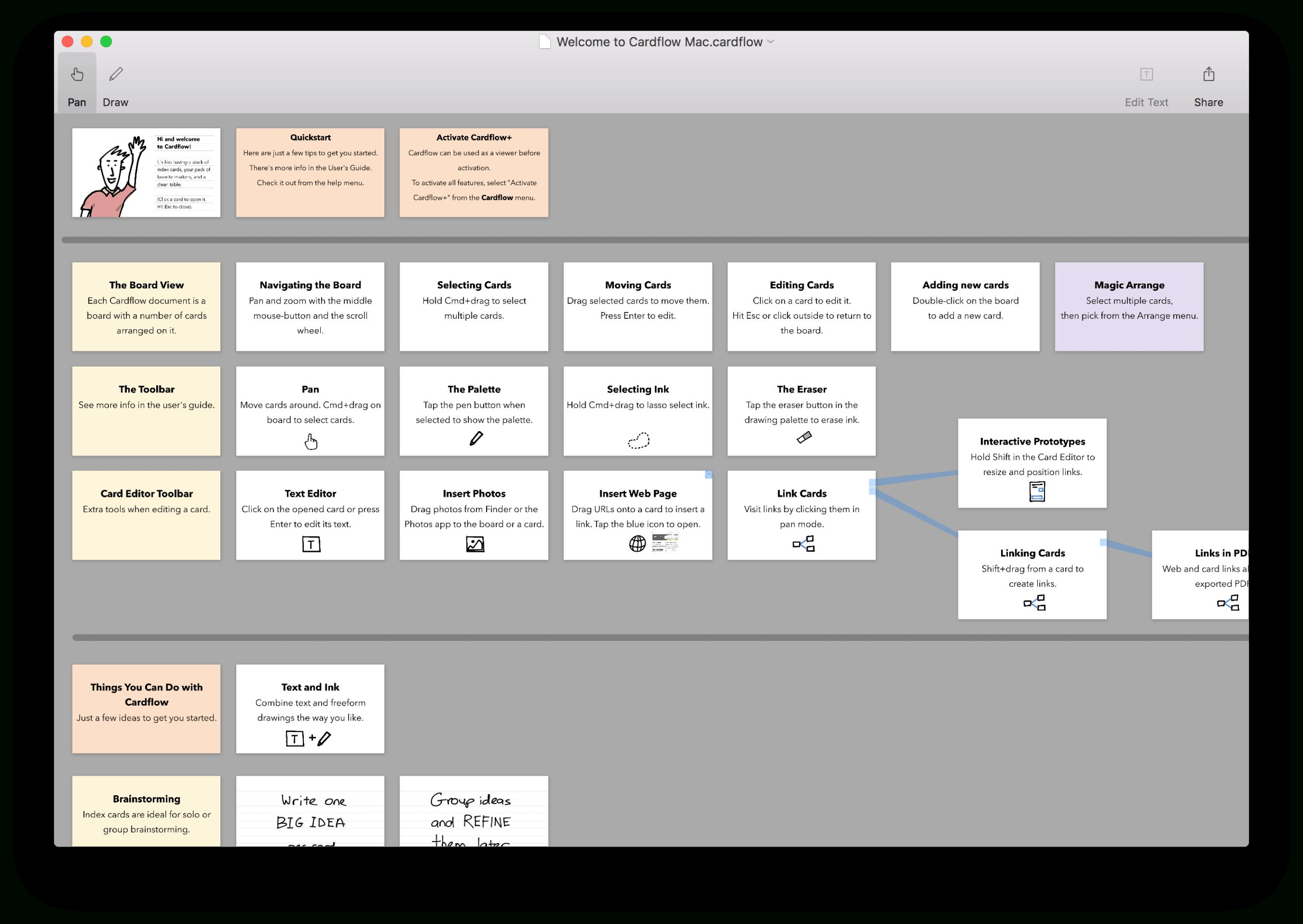 Cardflow: Index Cards On Your Ipad For Index Card Template For Pages