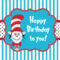 Cat In The Hat Greeting Card Template Vector Art & Graphics In Dr Seuss Birthday Card Template