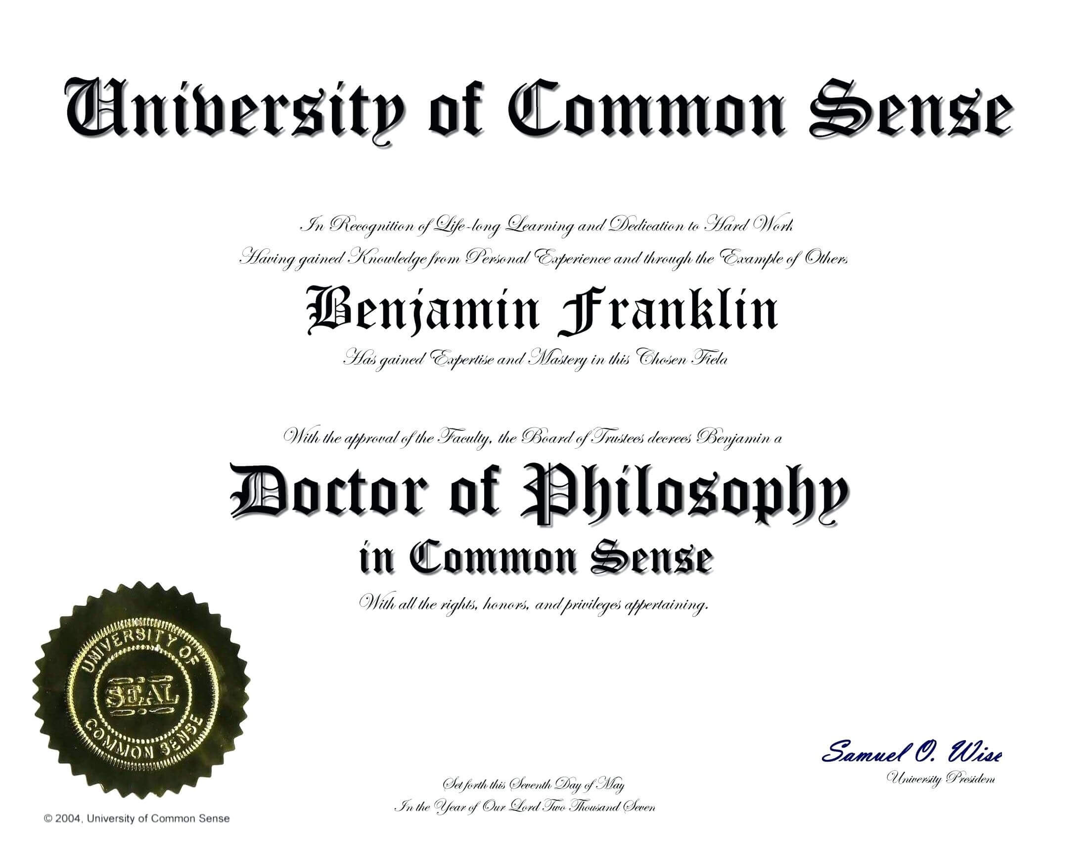 Certificate Clipart Phd, Picture #323547 Certificate Clipart Phd Throughout Doctorate Certificate Template