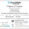 Certificate Examples – Simplecert With Continuing Education Certificate Template