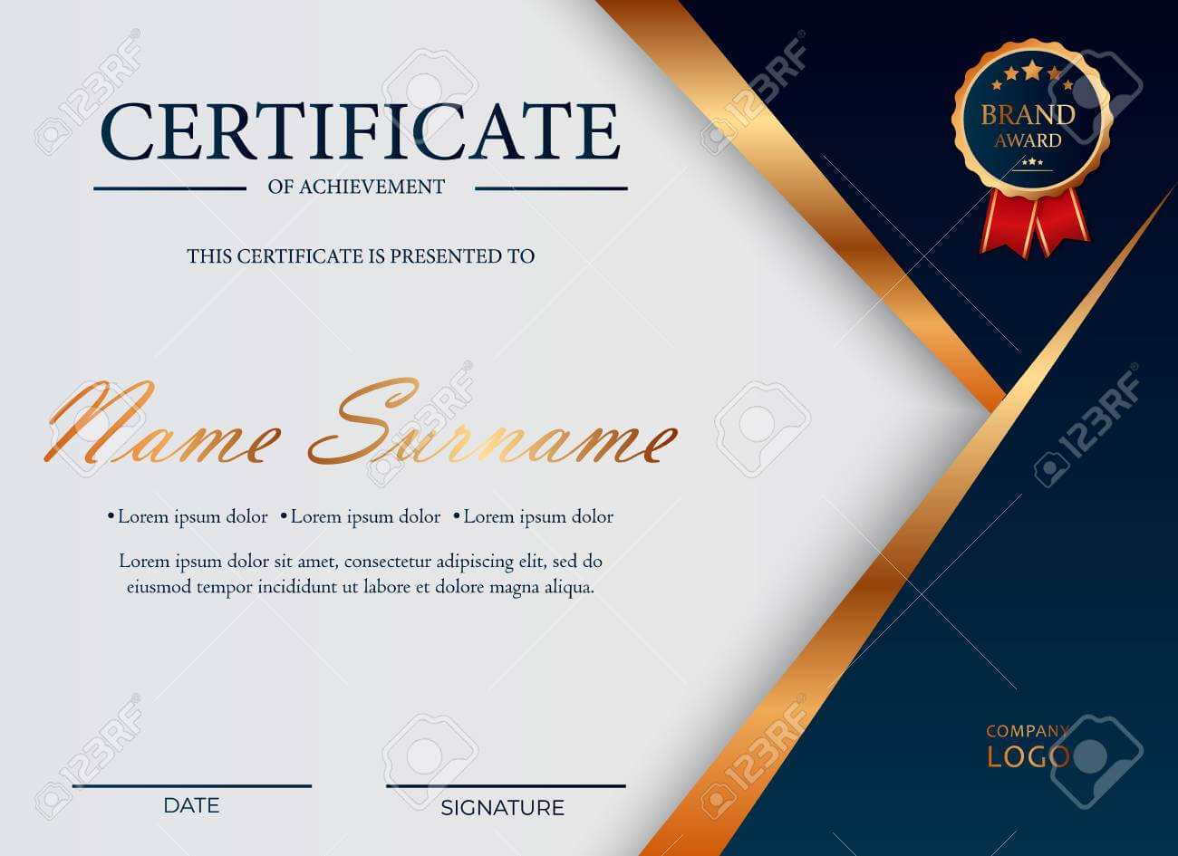 Certificate Of Appreciation, Award Diploma Design Template. Certificate.. Within Design A Certificate Template