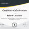 Certificate Of Graduation – Yatay.horizonconsulting.co In University Graduation Certificate Template