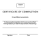 Certificate Of Training Completion Example | Templates At Intended For Free Training Completion Certificate Templates
