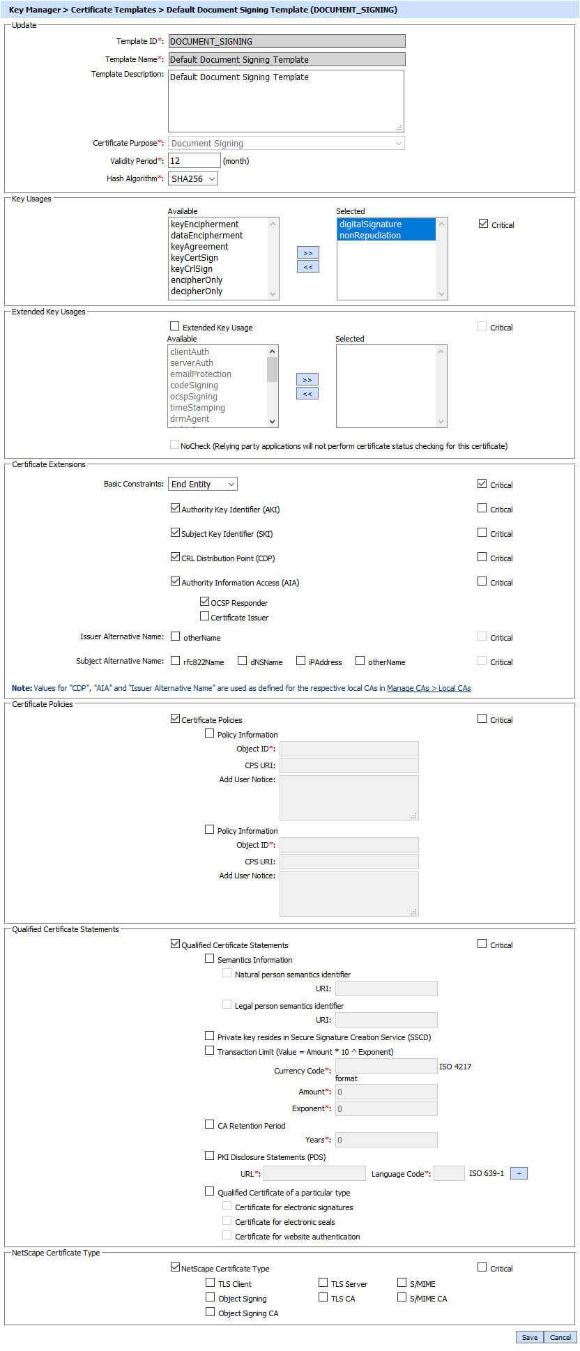 Certificate Templates - Adss Admin Guide With Certificate Authority Templates