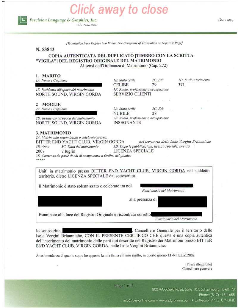 Certified Document Translation Services, Birth Certificates With Regard To Marriage Certificate Translation From Spanish To English Template
