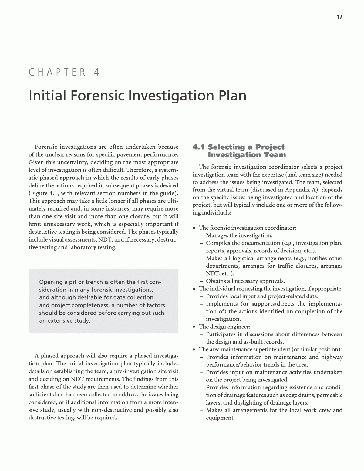 Chapter 4 – Initial Forensic Investigation Plan | Guide For Inside Forensic Report Template