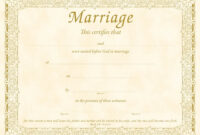 Christian Certificate Template ] - Christian Marriage pertaining to Christian Certificate Template
