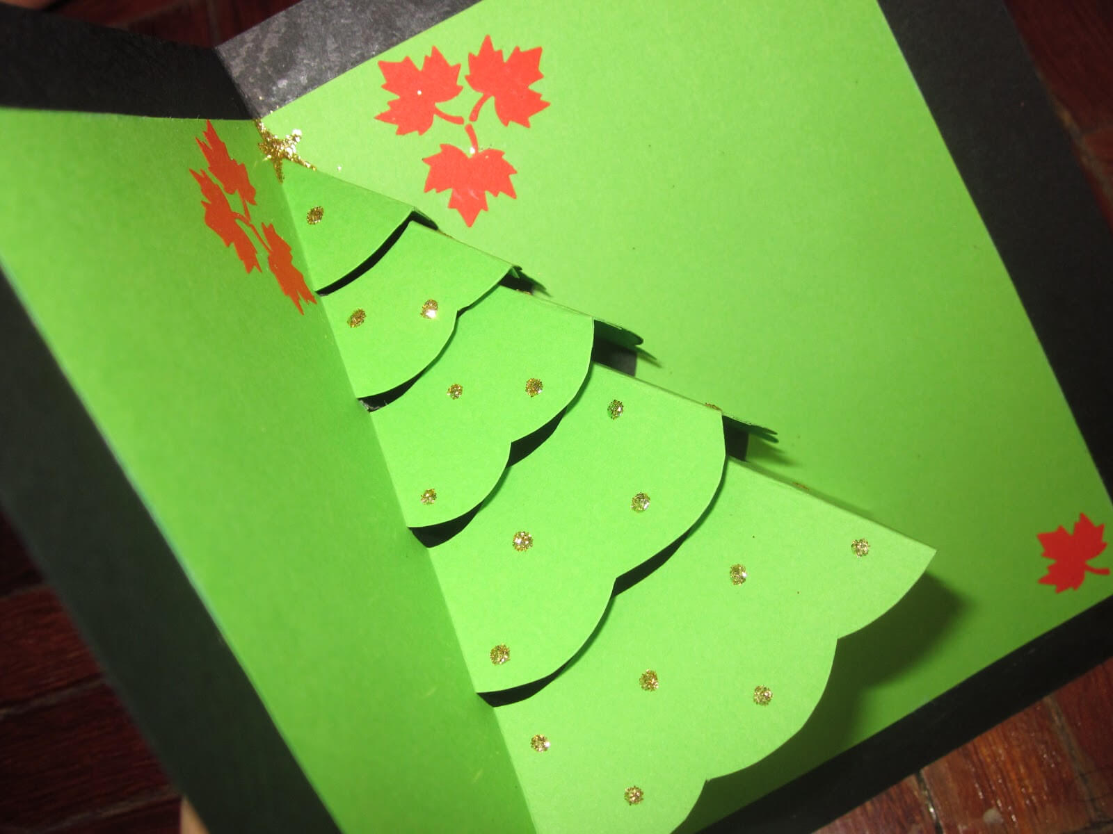 Christmas Card Pop Up Template | Decorating Ideas In Pop Up Tree Card Template