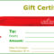 Christmas Gift Certificate Clipart Within Christmas Gift Certificate Template Free Download