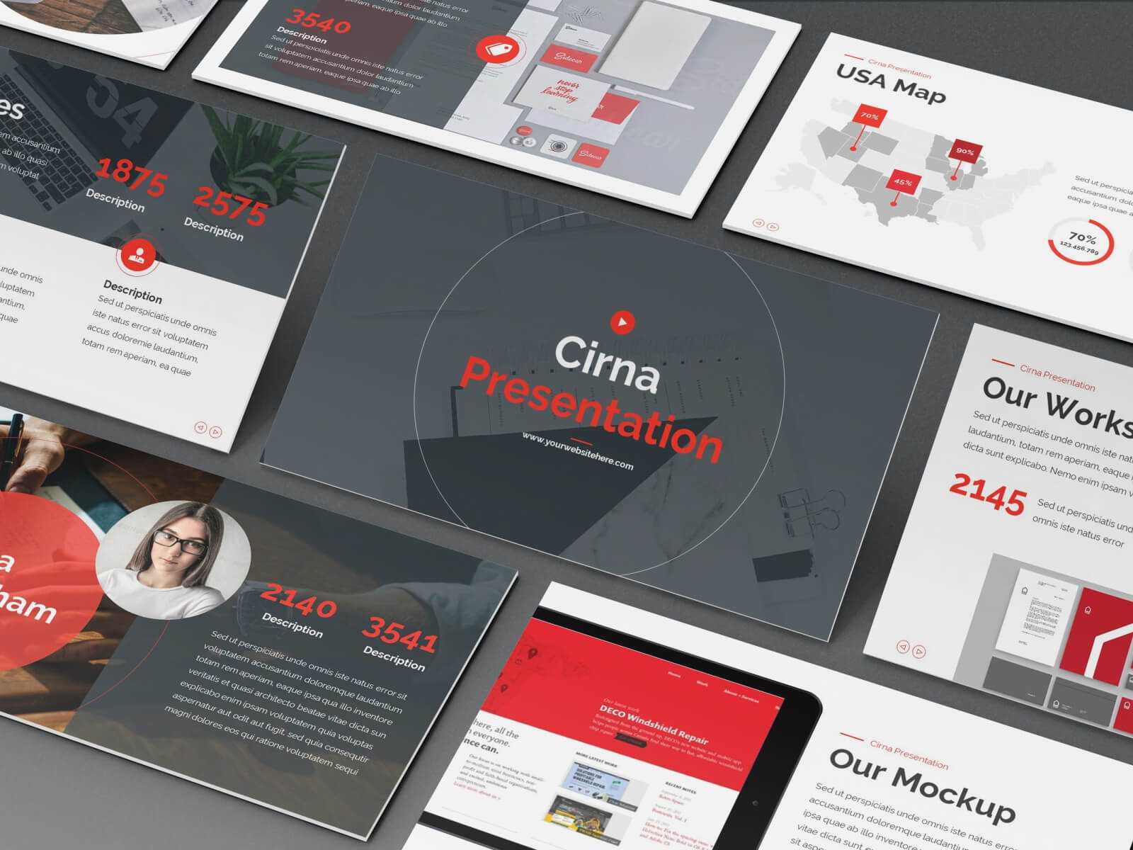 Cirna Multimedia Powerpoint Templateslidefactory On With Multimedia 