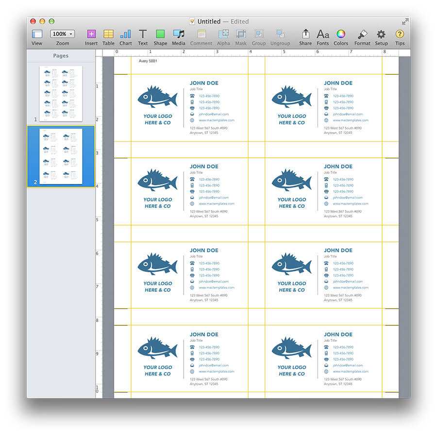 for mac download Business Card Designer 5.12 + Pro