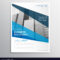 Clean Geometric Blue Brochure Template Design For With Cleaning Brochure Templates Free