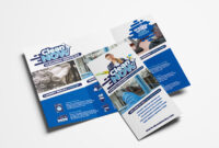 Cleaning Service Trifold Brochure Template In Psd, Ai with regard to Cleaning Brochure Templates Free