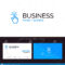 Click, Finger, Gesture, Gestures, Hand, Tap Blue Business With Regard To Push Card Template